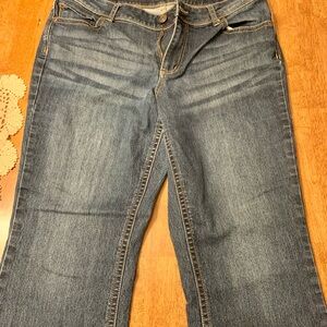 Maurices Women's Straight Leg Blue Jeans Size 16 Short